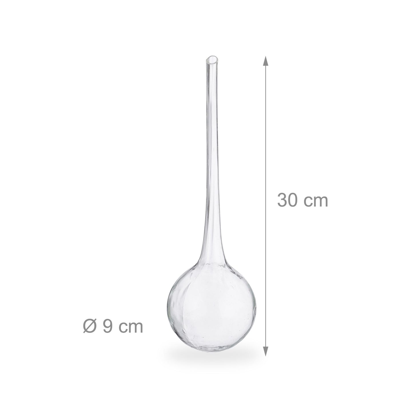 Glass water balls set of 4