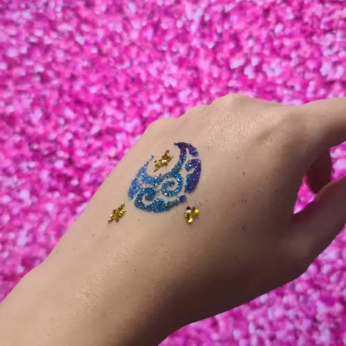Glitter tattoo kit Kruzzel 20422
