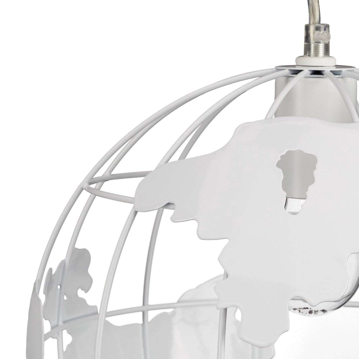 Globe pendant lamp