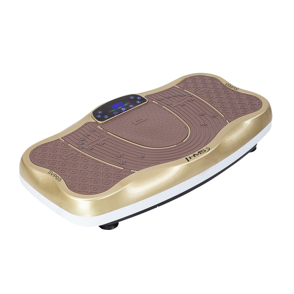 Gold Vibrating Platform, Fitness Exercise Machine
