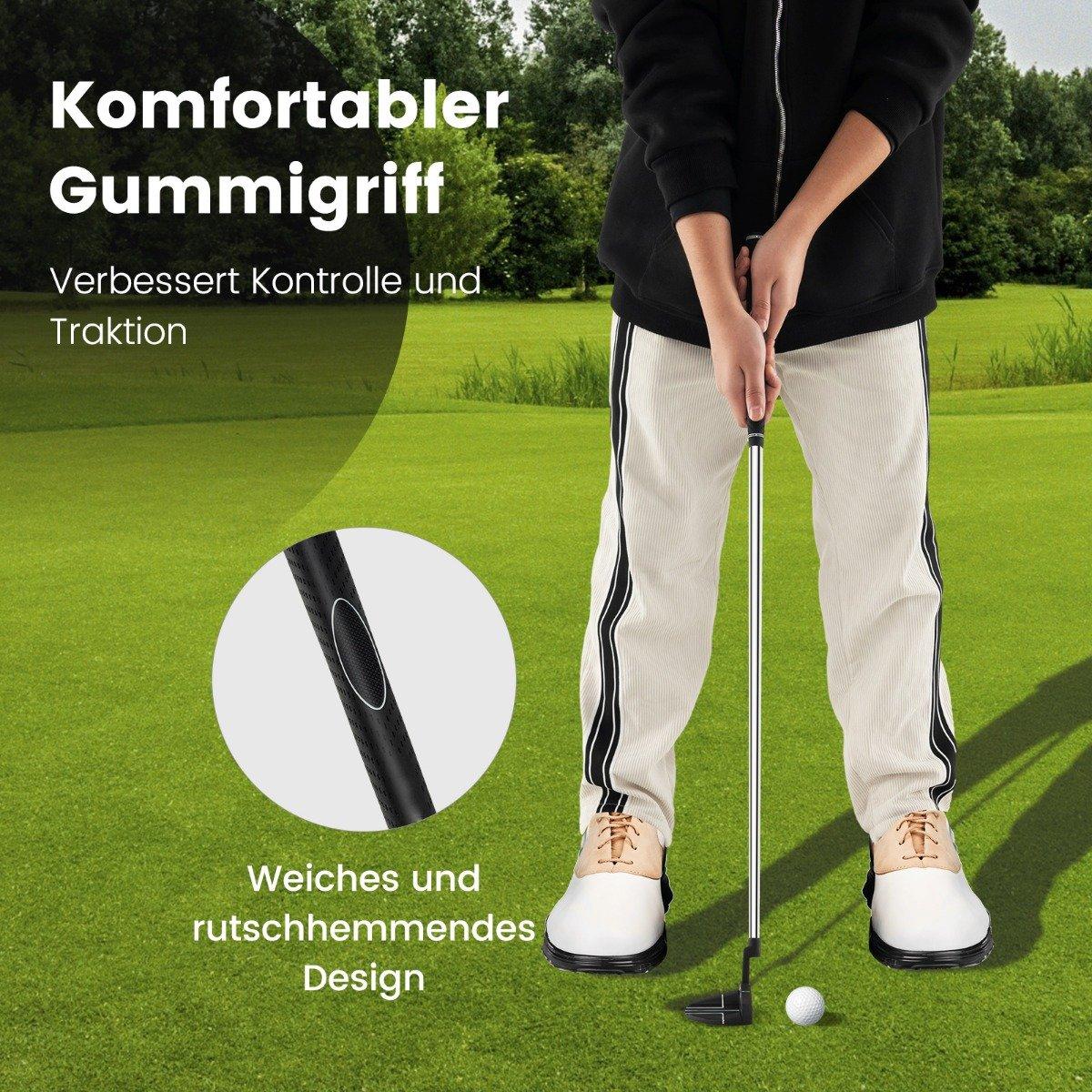 Golf Putter 89 cm stainless steel mallet putter with stainless steel head & non-slip grip