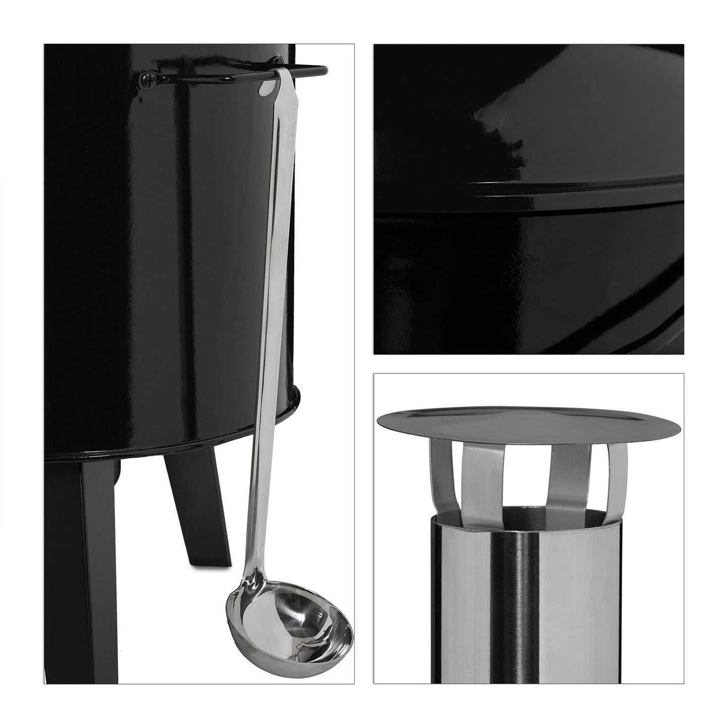Goulash pot with ladle
