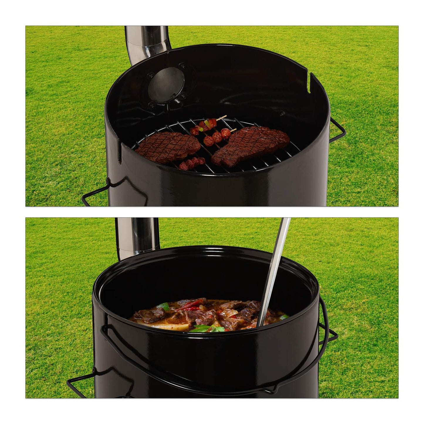 Goulash pot with ladle