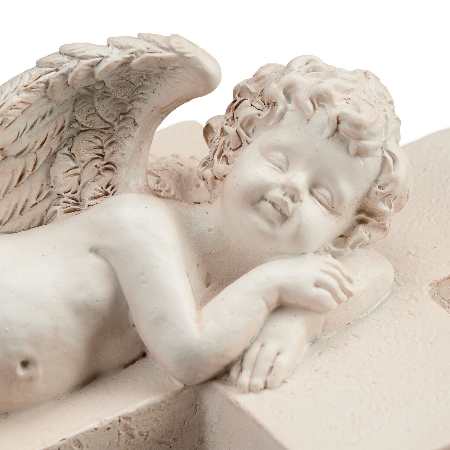 Graben angel on cross