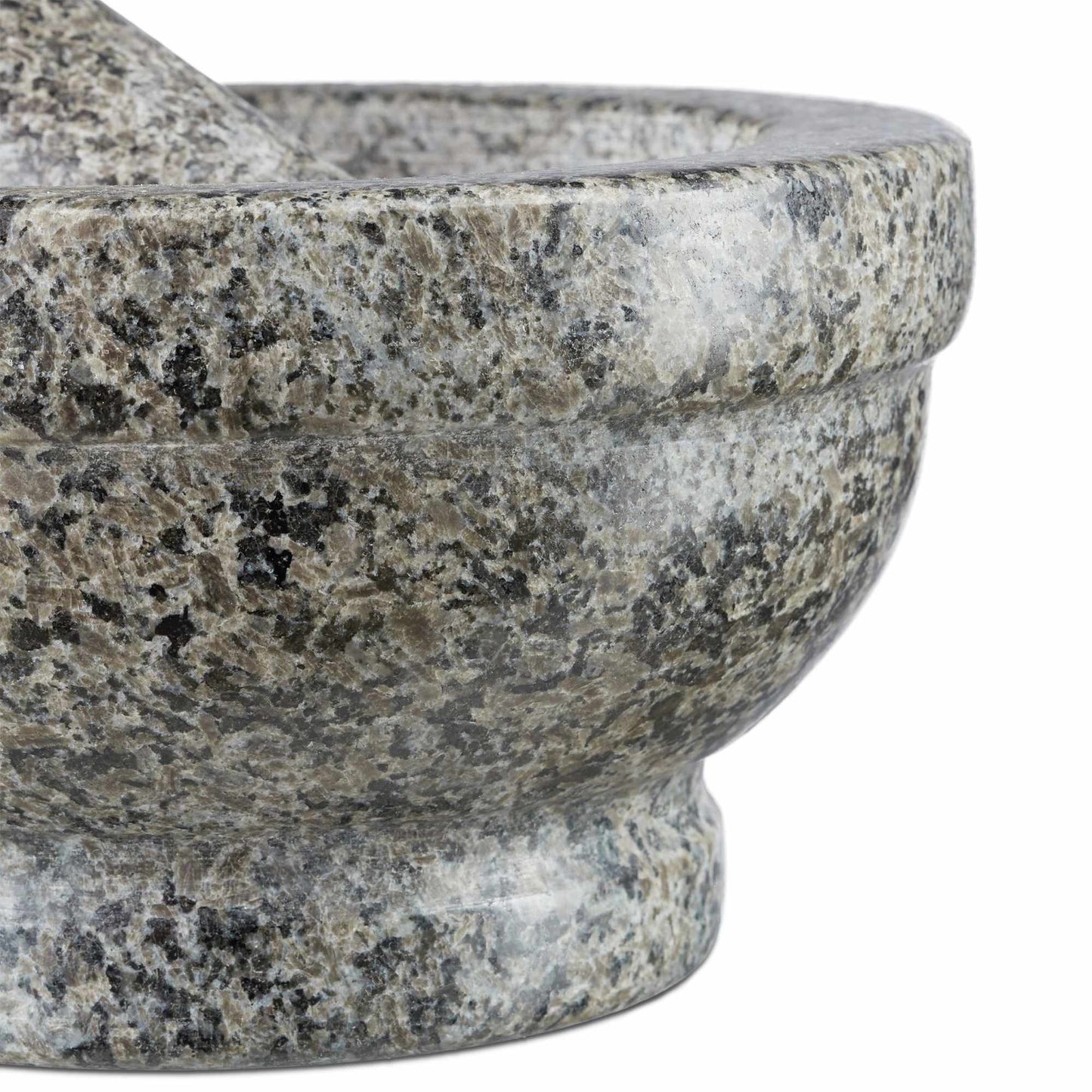Granite mortar and pestle 17 cm