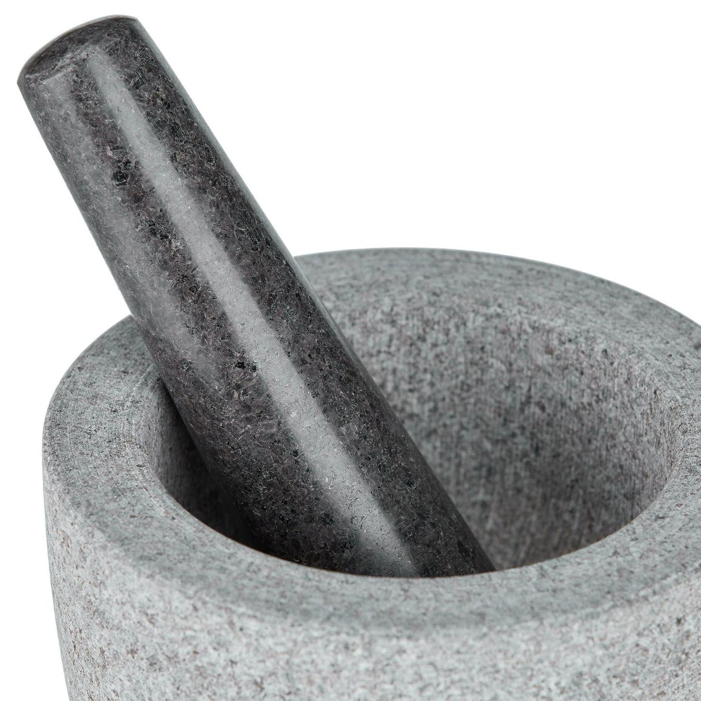 Granite mortar with impact