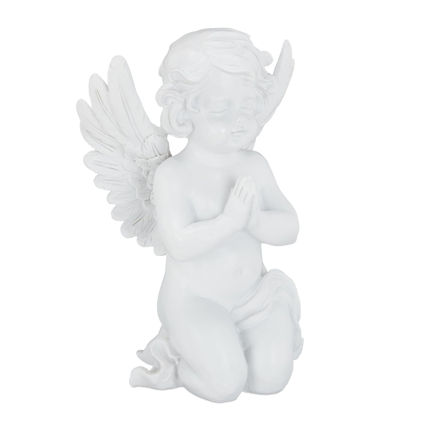 Grave angel praying