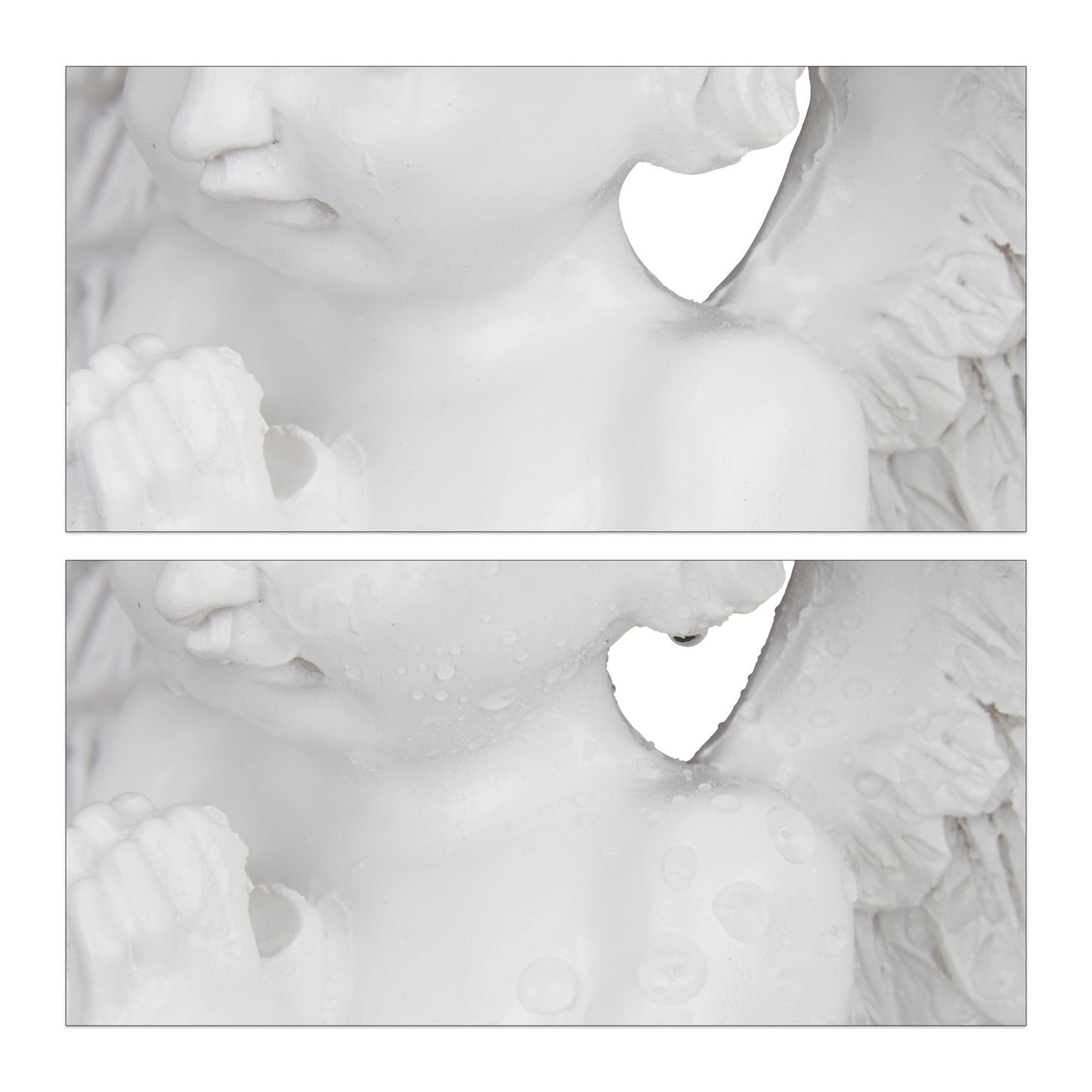 Grave angel praying