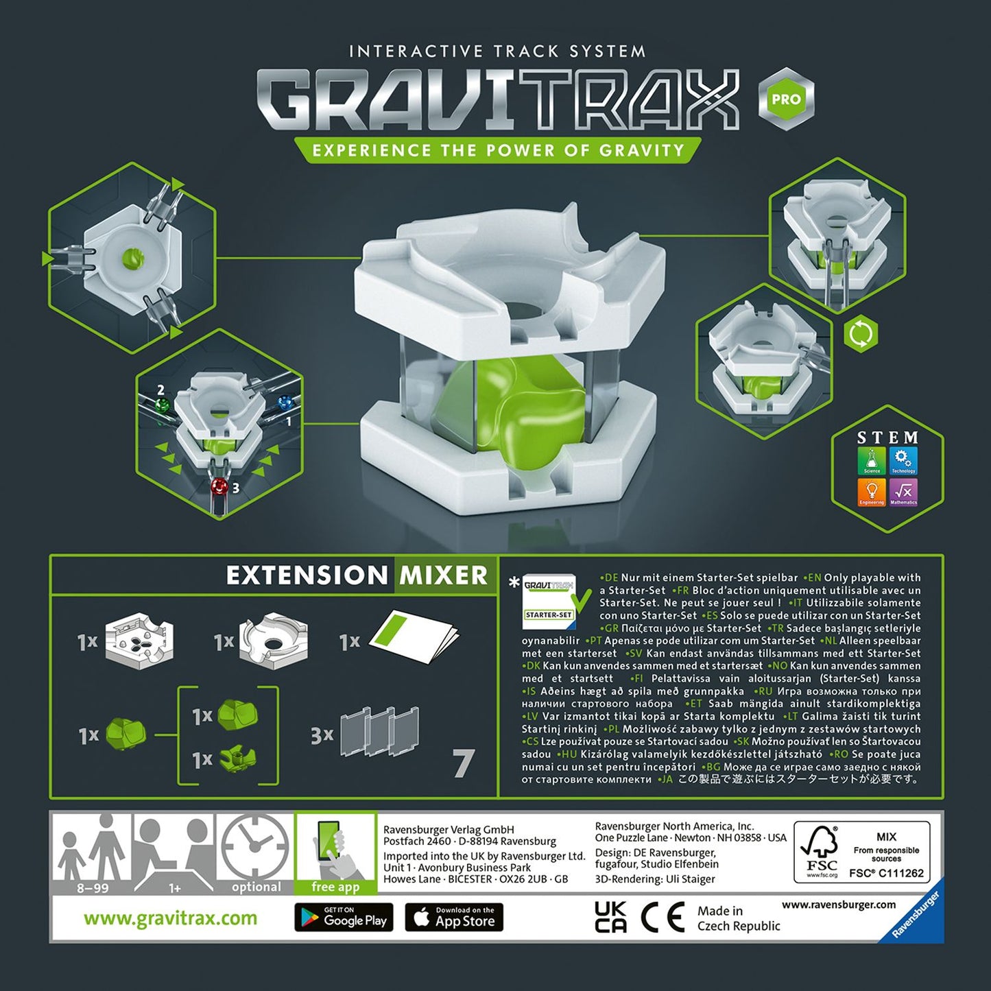 GraviTrax PRO Extension Mixer World packaging