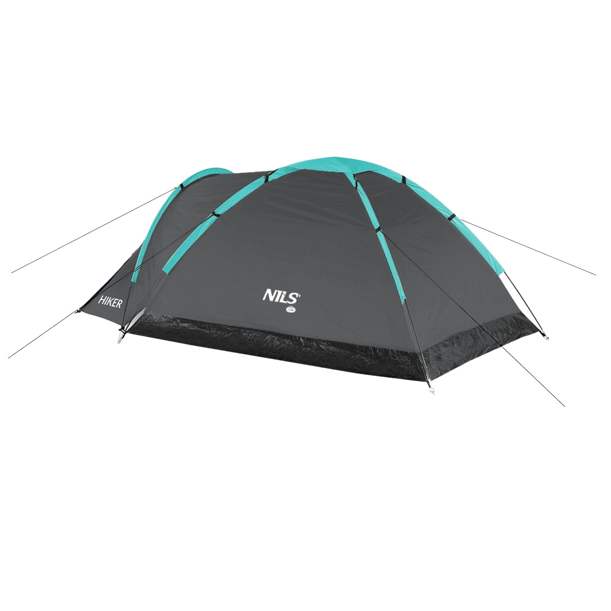 Gray Camping Tent for Hikers, Lightweight, 2-Person
