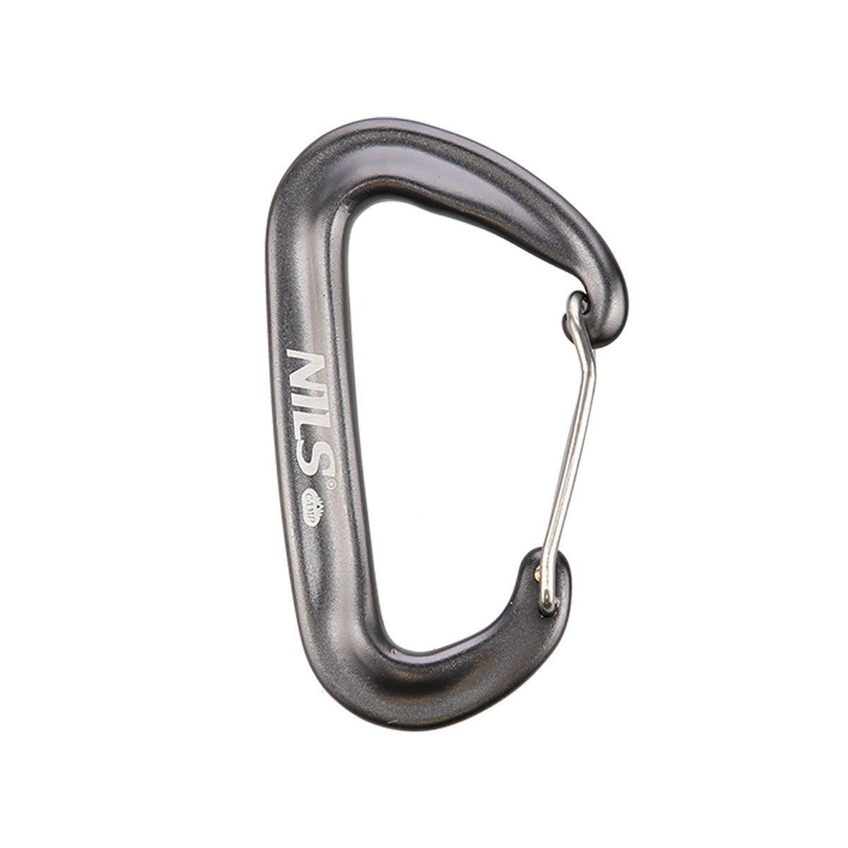 Gray Carabiner 12 KN – Lightweight, Durable