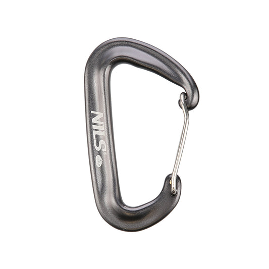 Gray Carabiner 12 KN – Lightweight, Durable