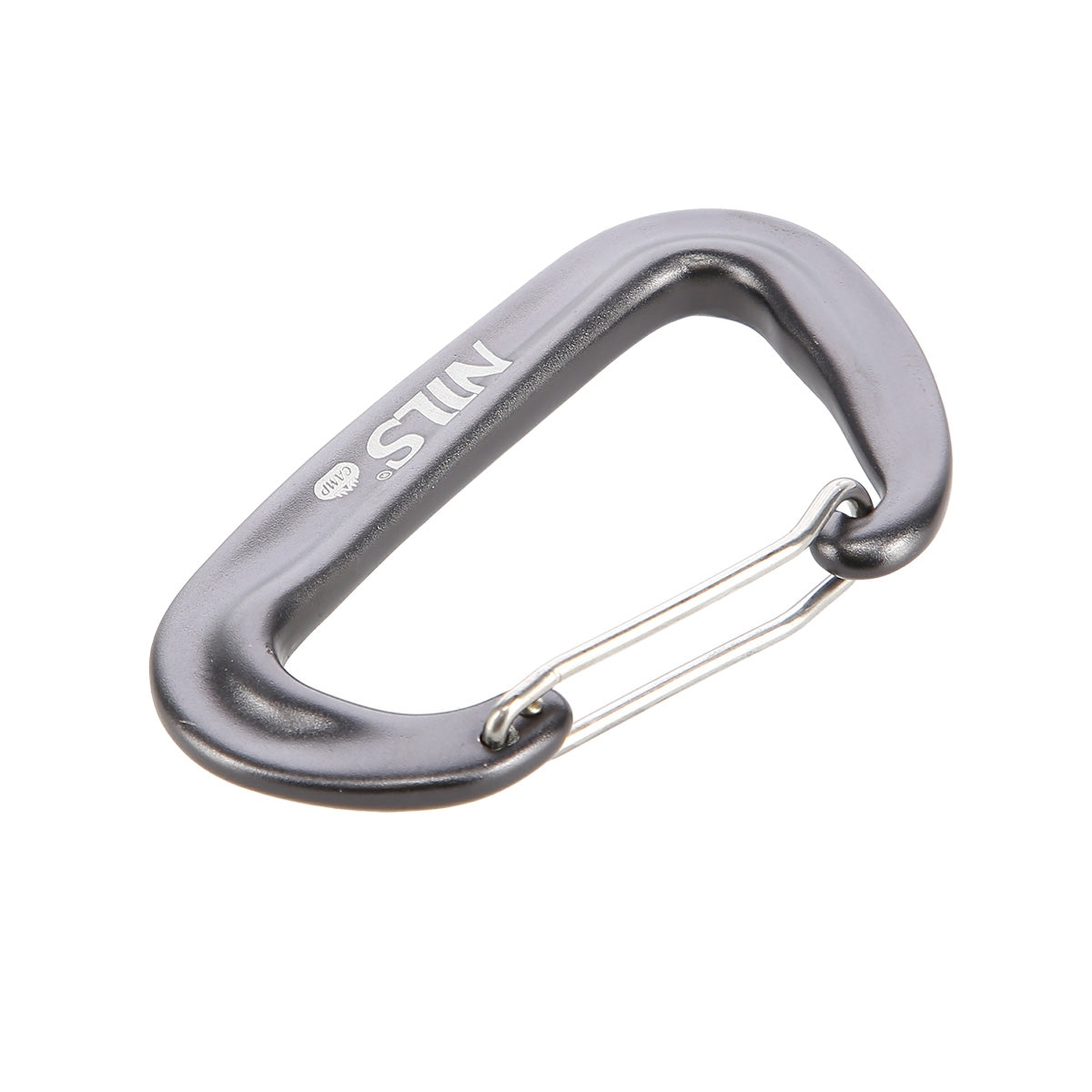 Gray Carabiner 12 KN – Lightweight, Durable