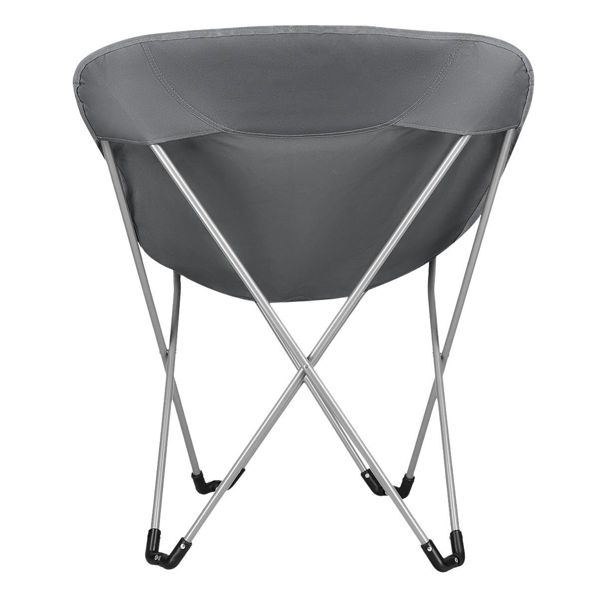 Gray Folding Camping Chair, Lightweight, Portable