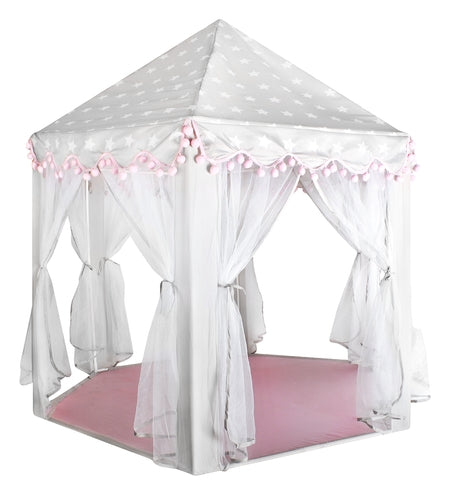 Gray and pink children's tent Kruzzel