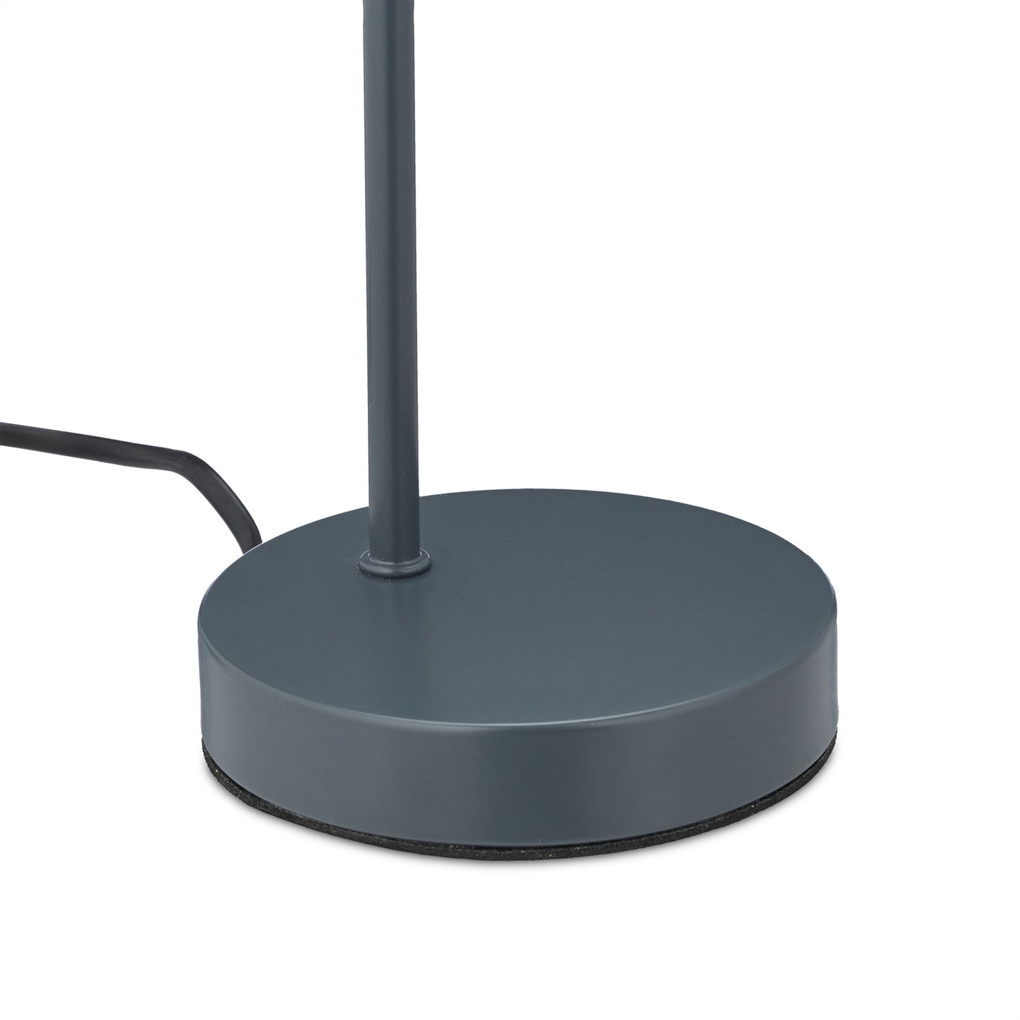 Gray desk lamp
