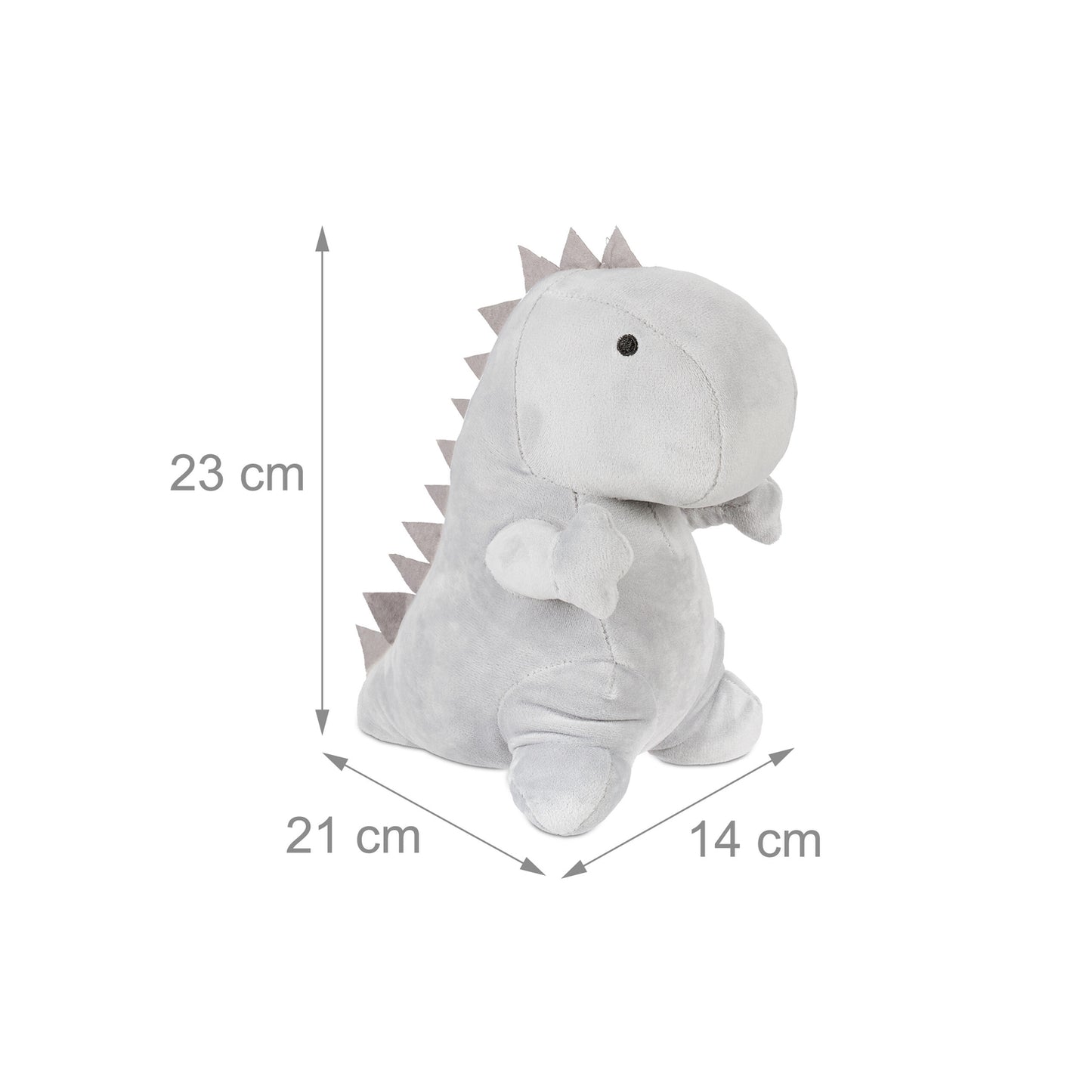 Gray door stop Dino