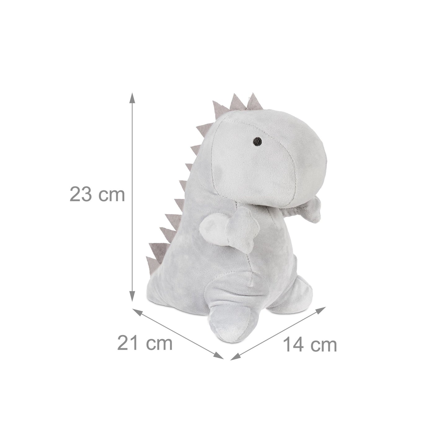 Gray door stop Dino