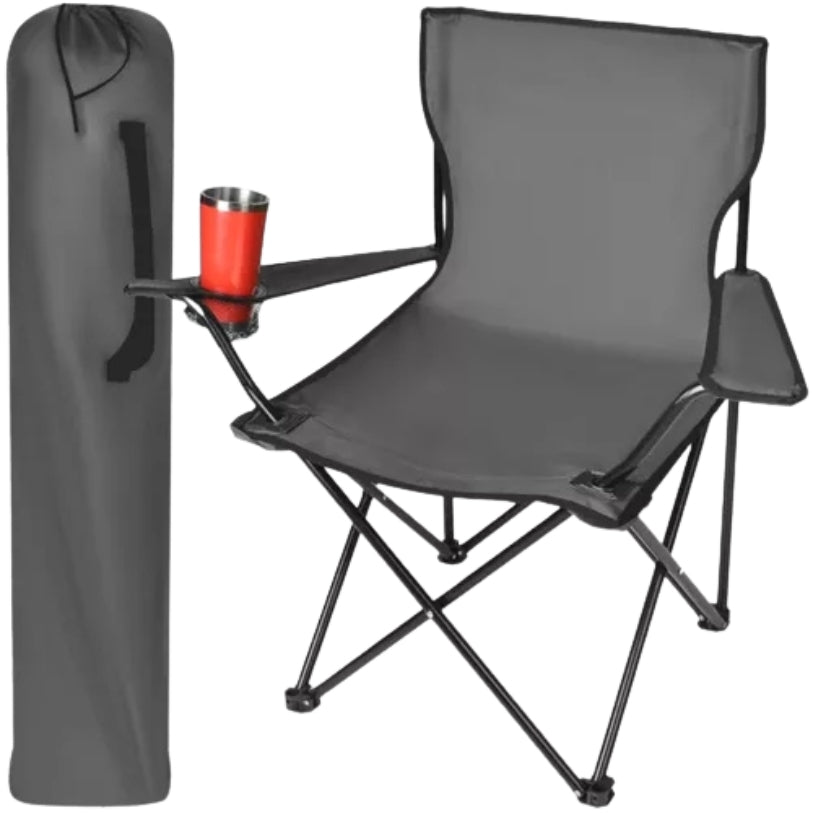 Gray fishing chair 23675