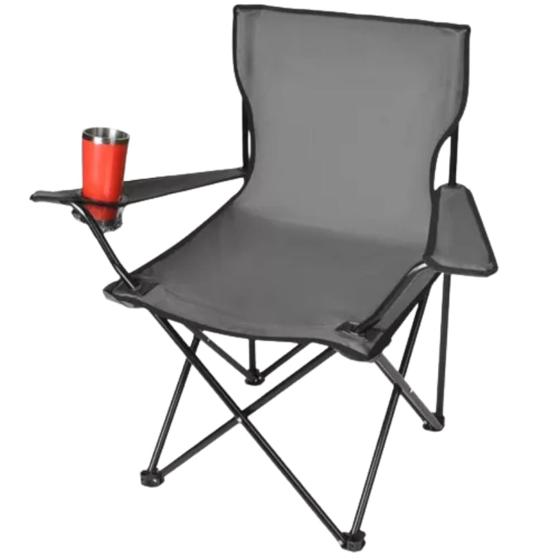 Gray fishing chair 23675
