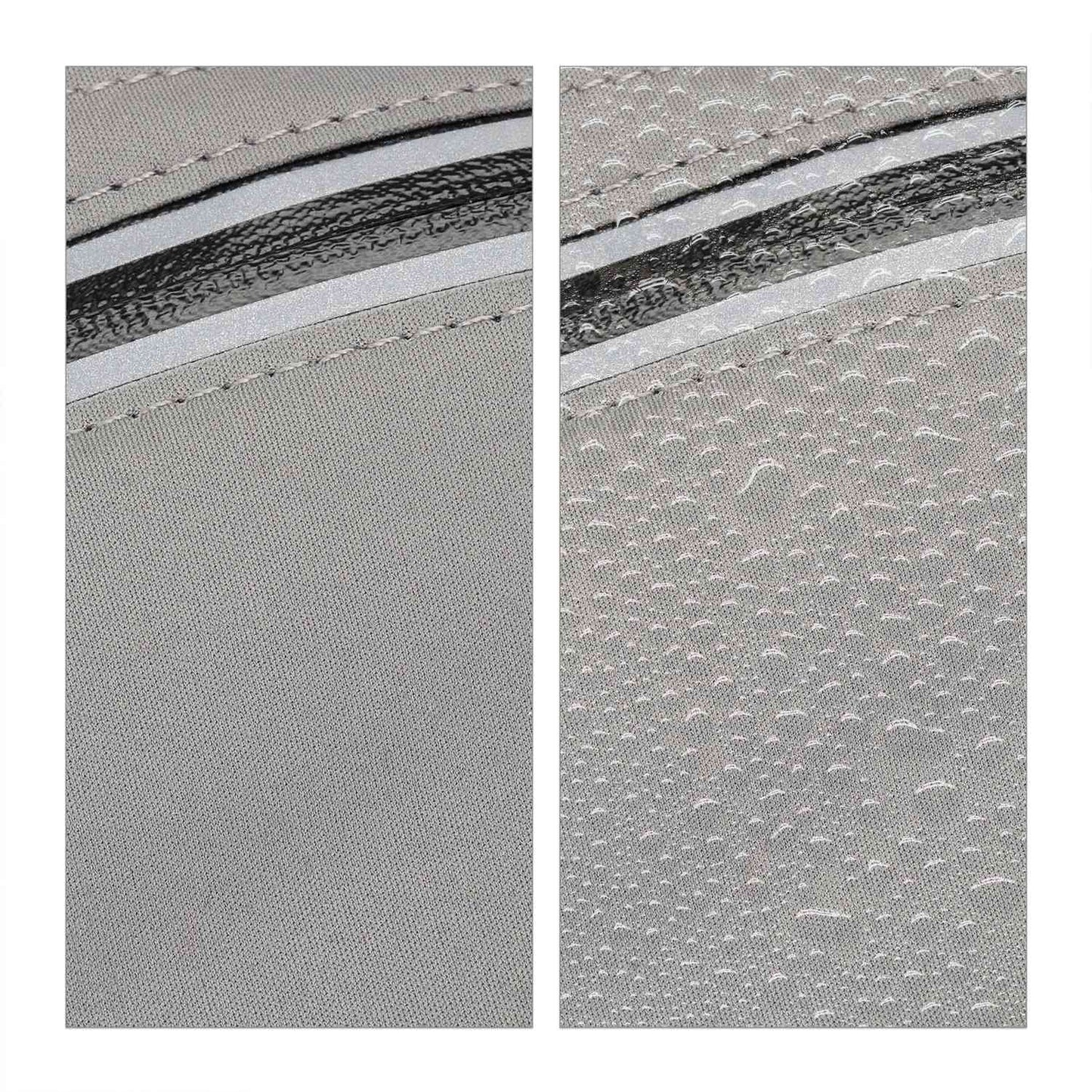 Gray running bag