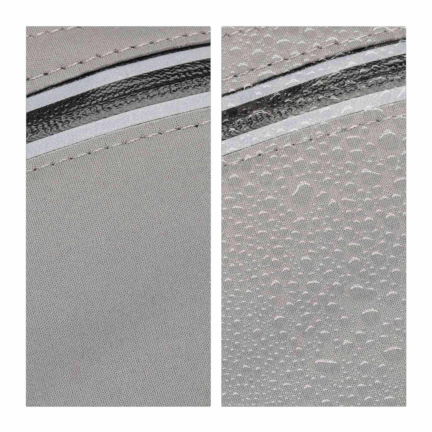 Gray running bag
