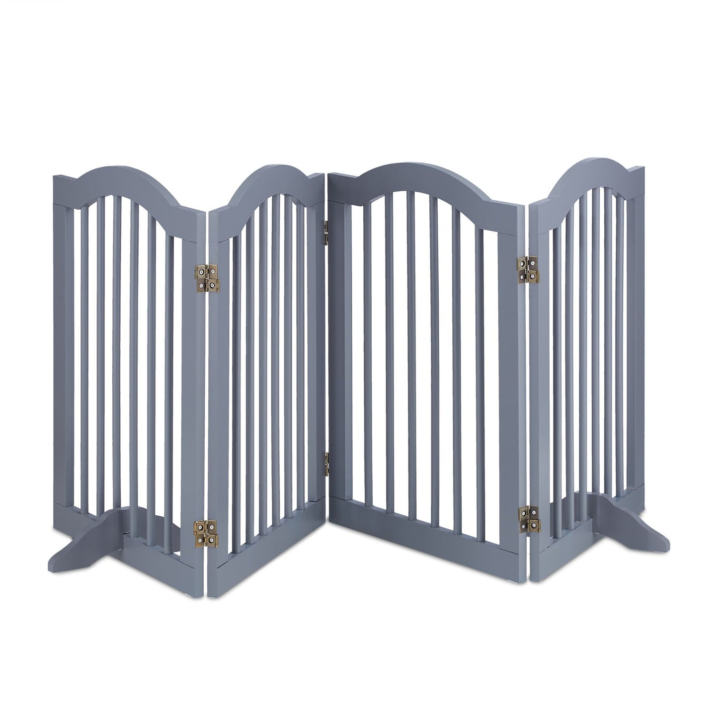 Gray security gate 70 cm