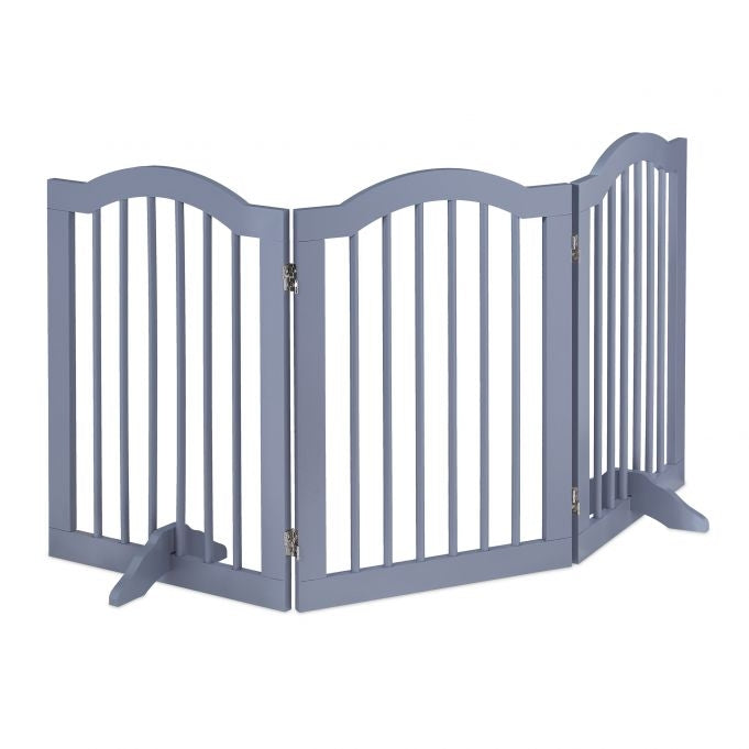 Gray security gate 70 cm