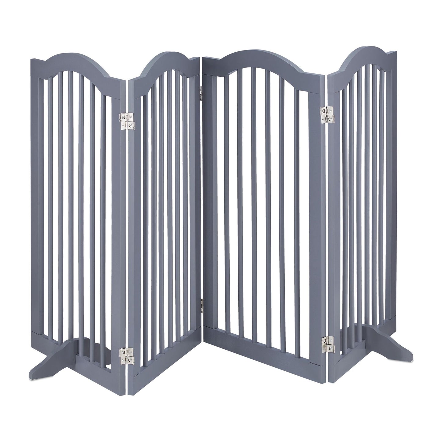 Gray security gate 92 cm