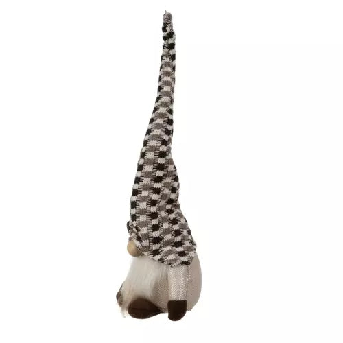 Gray standing elf - glowing LED 20354
