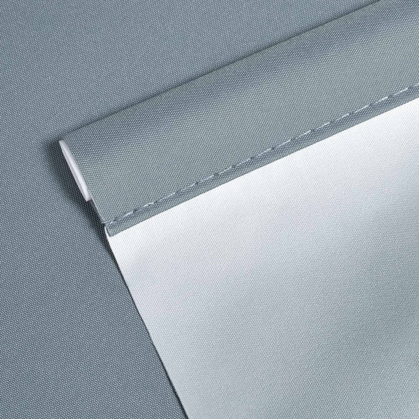 Gray thermal roller blind 160 cm long