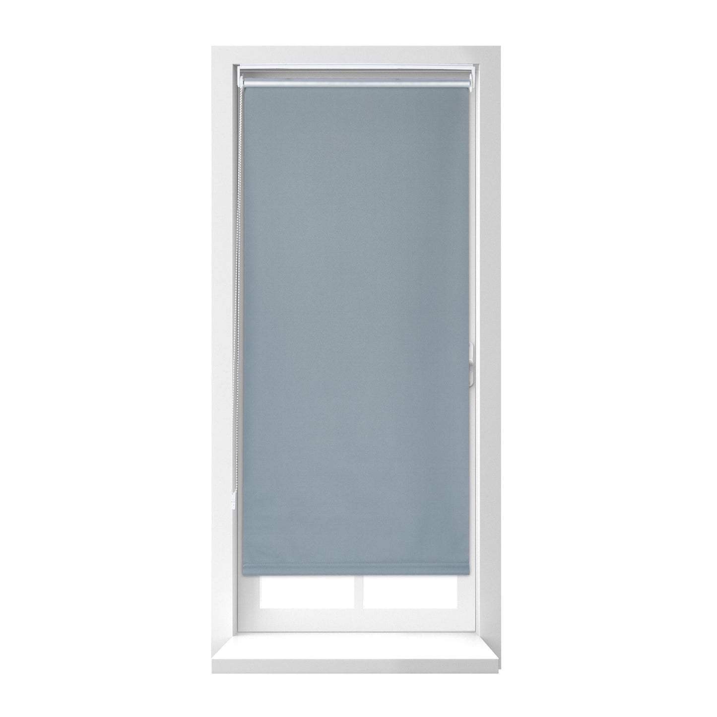Gray thermal roller blind 220 cm long