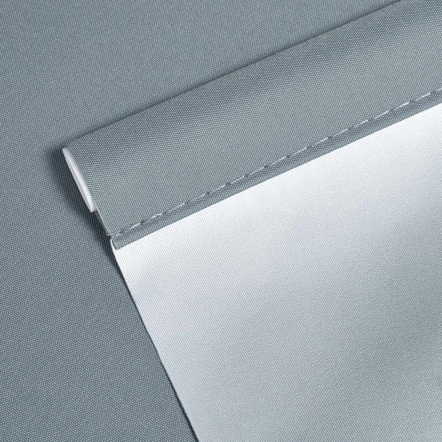 Gray thermal roller blind 220 cm long