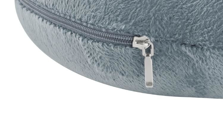 Gray travel pillow P7973