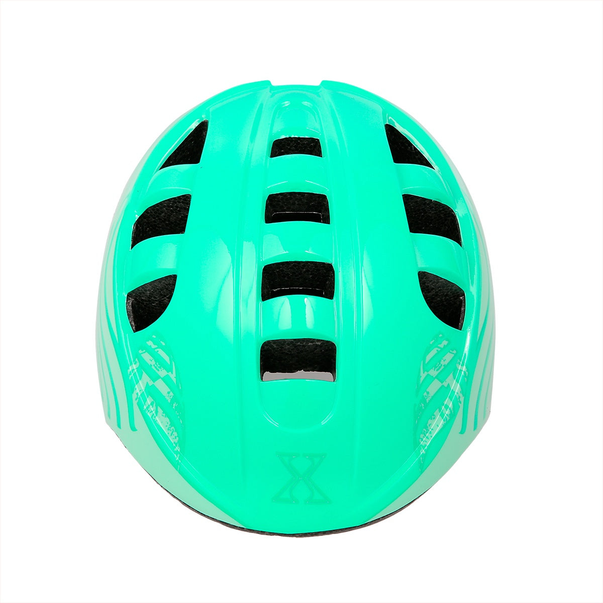 Green Bike Helmet, Size S (52-56cm), Nils Extreme