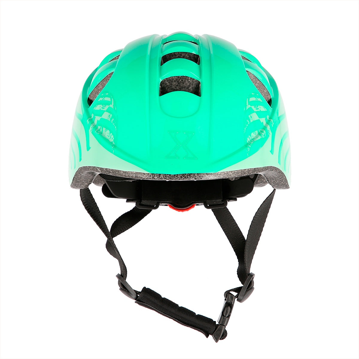 Green Bike Helmet, Size S (52-56cm), Nils Extreme