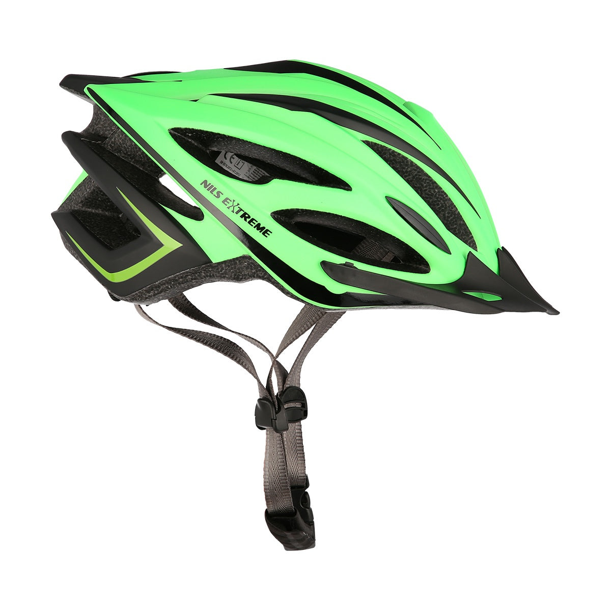 Green-Black Helmet, Size S (48-53 cm)