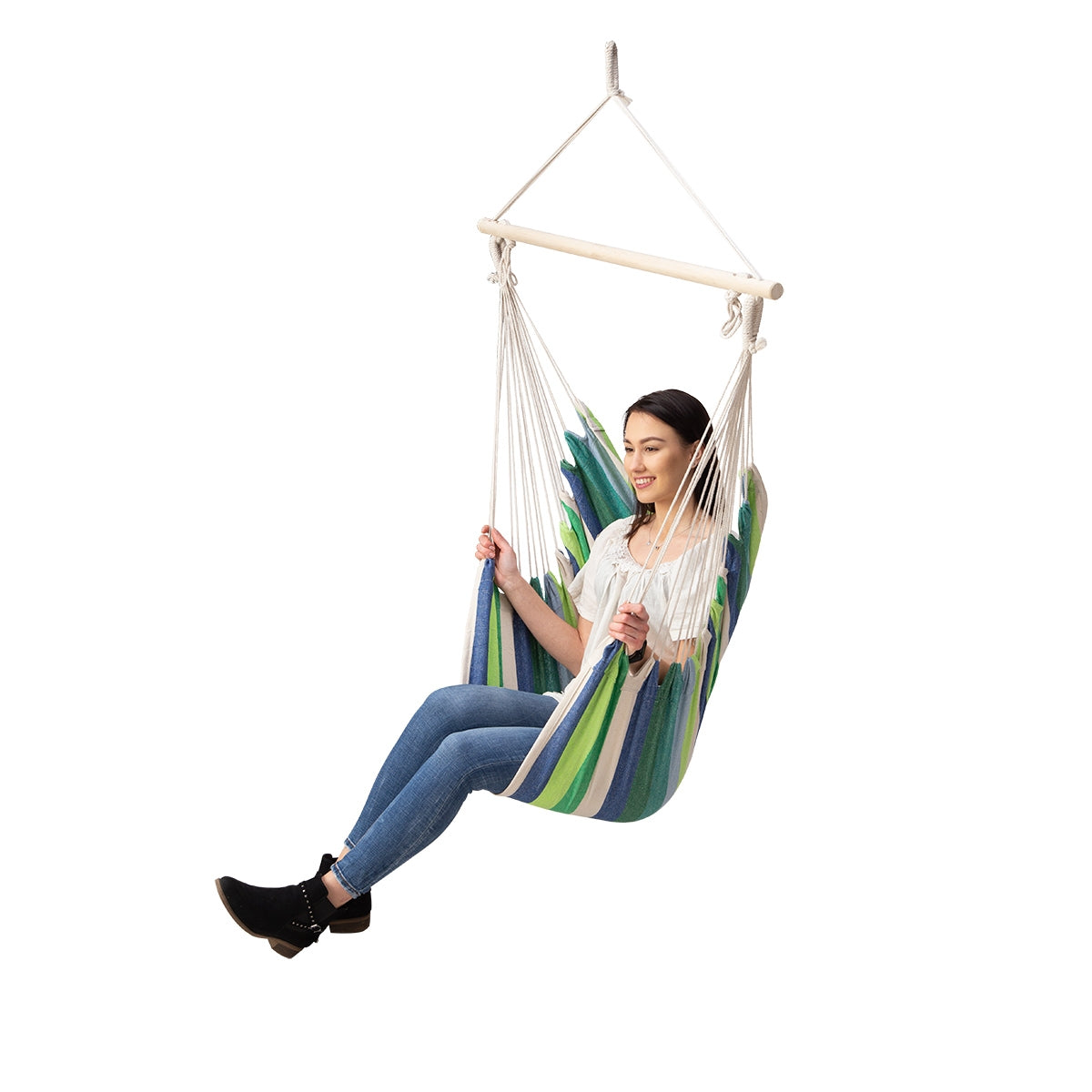 Green Brazilian Folding Chair, Lightweight, Portable