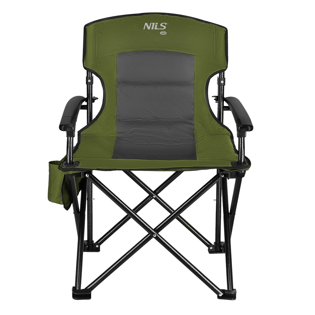 Green Camping Chair, Foldable, Lightweight Design