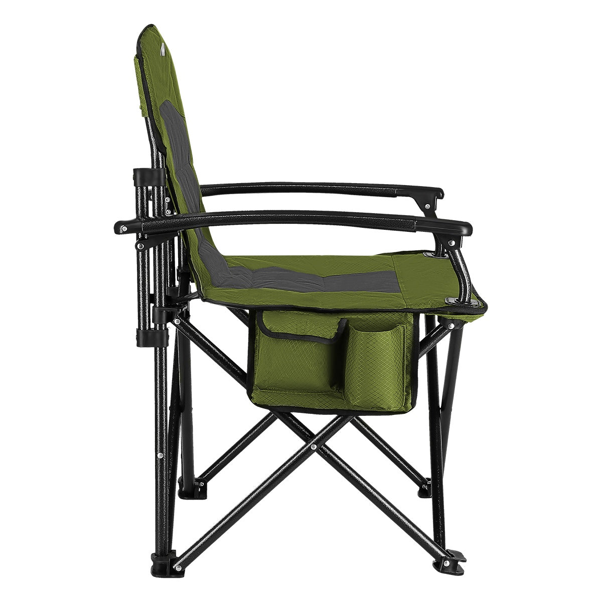 Green Camping Chair, Foldable, Lightweight Design