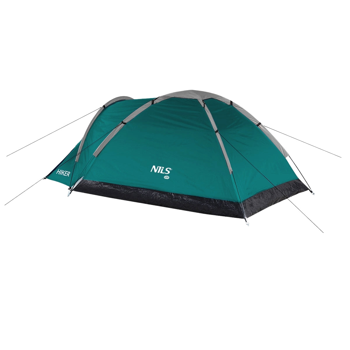 Green Camping Tent for Hikers, 2-Person Capacity