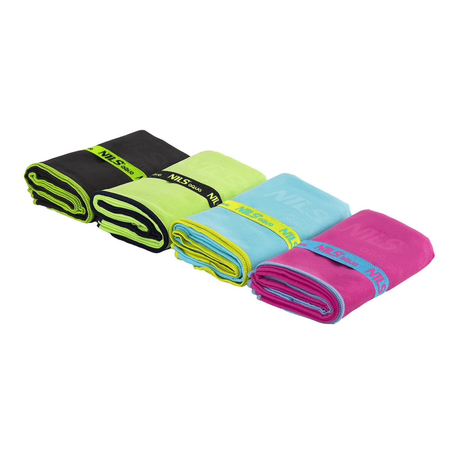 Green Microfibre Towel, 140x70 cm, Quick-Dry