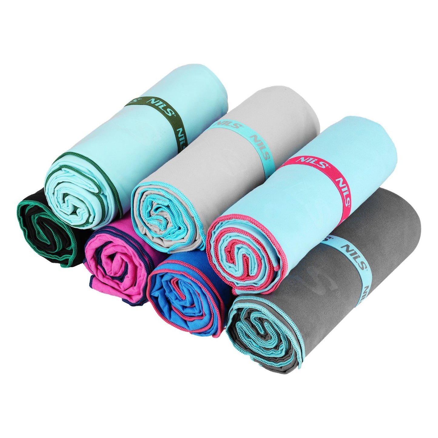 Green Microfibre Towel 200x90 cm
