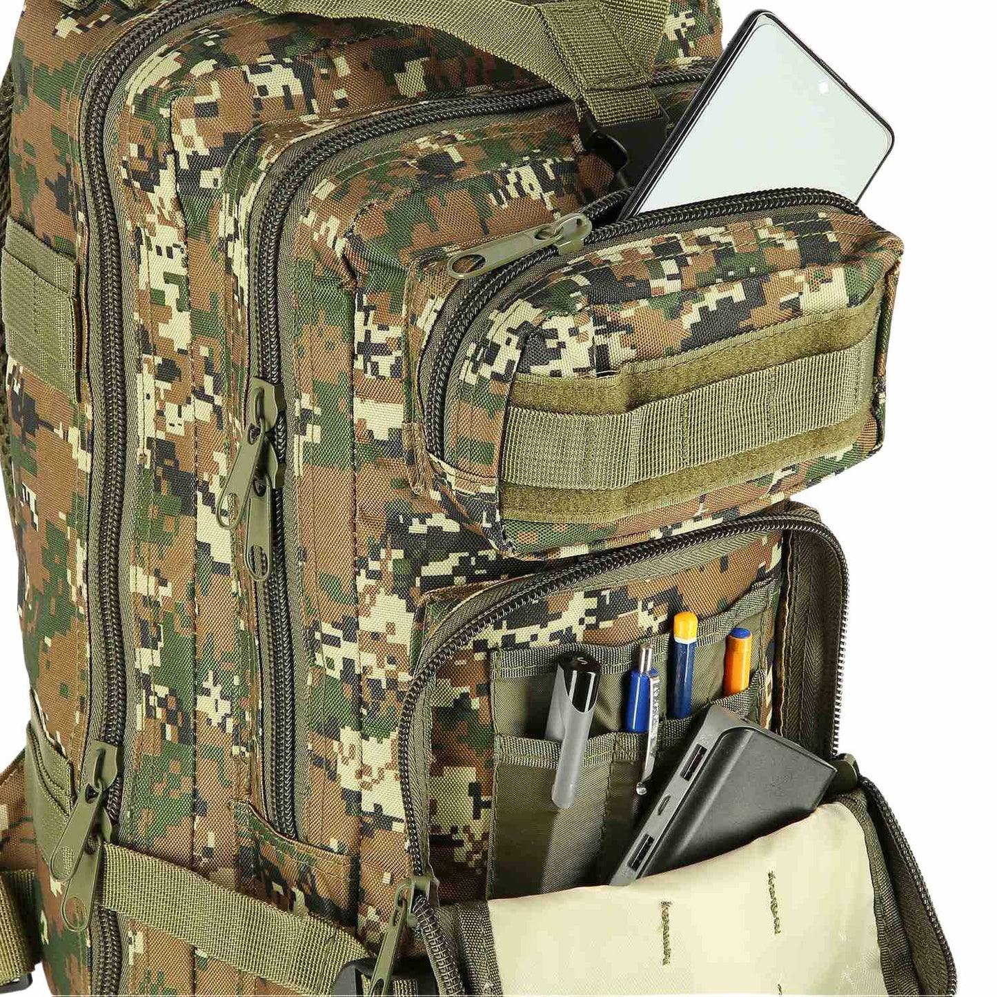 Green Moro Defender Backpack, Durable and Spacious