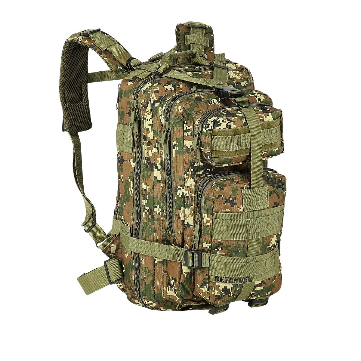 Green Moro Defender Backpack, Durable and Spacious