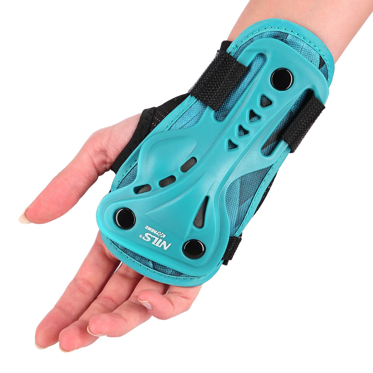 Green Size S Knee and Elbow Protectors Set