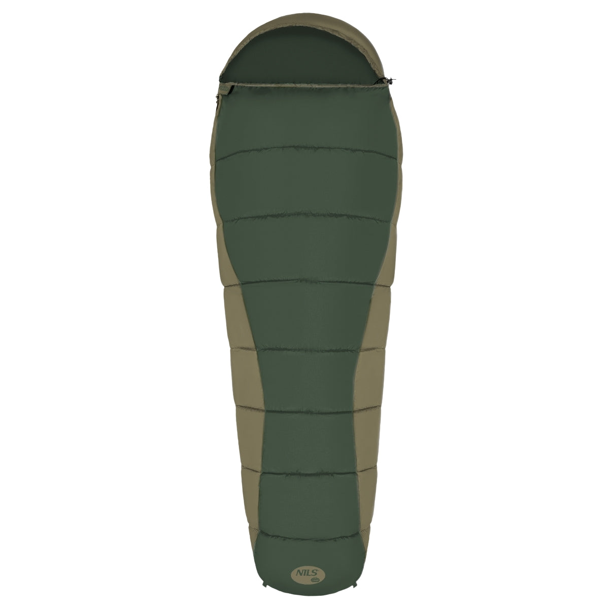 Green Sleeping Bag, Lightweight, Compact, Camping