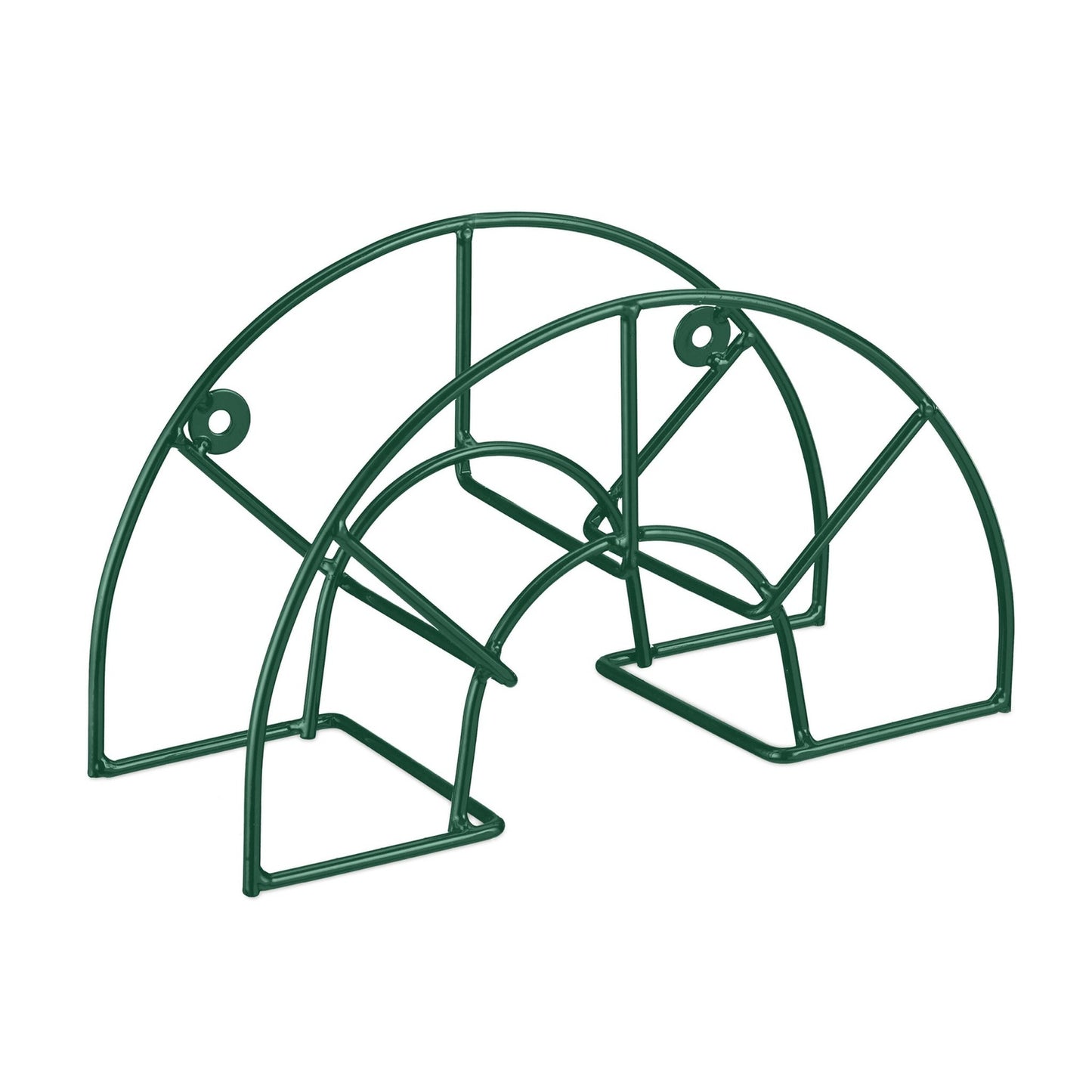 Green Wall-Mounted Semicircular Hose Holder