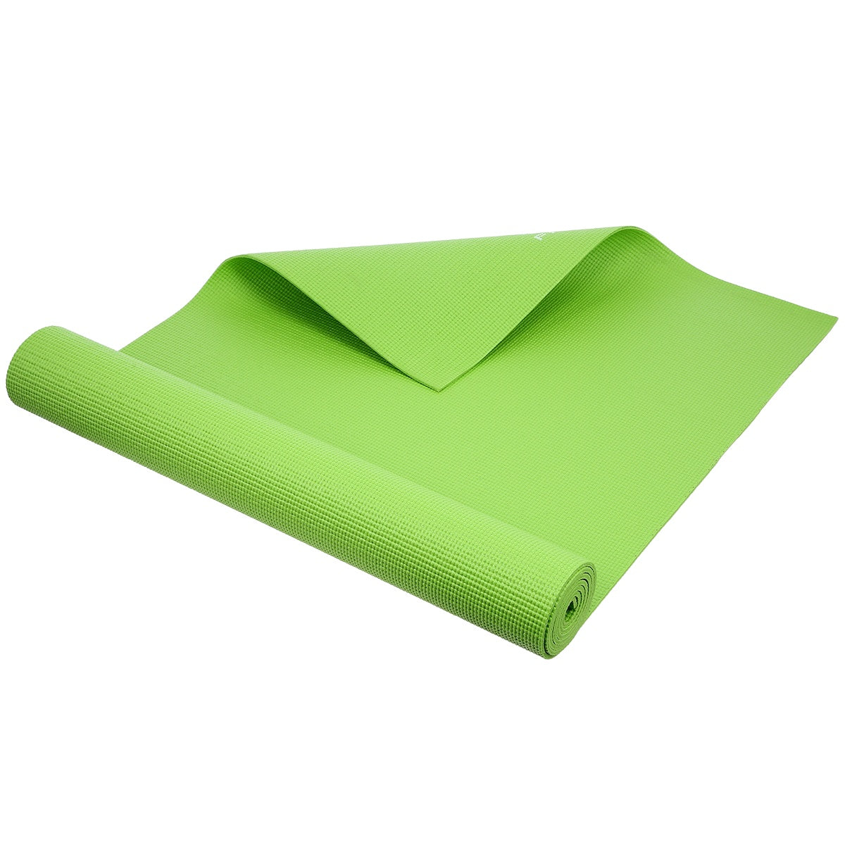 Green Yoga Mat, Non-Slip, Eco-Friendly, 6mm Thick
