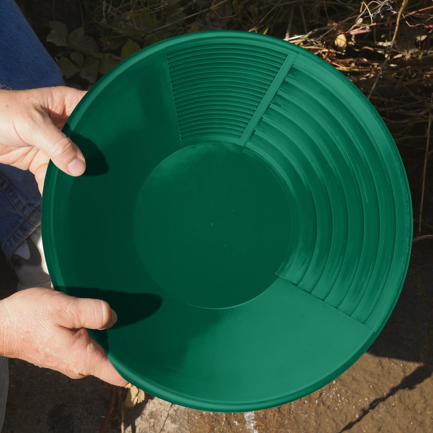 Green gold wash bowls 2-pack